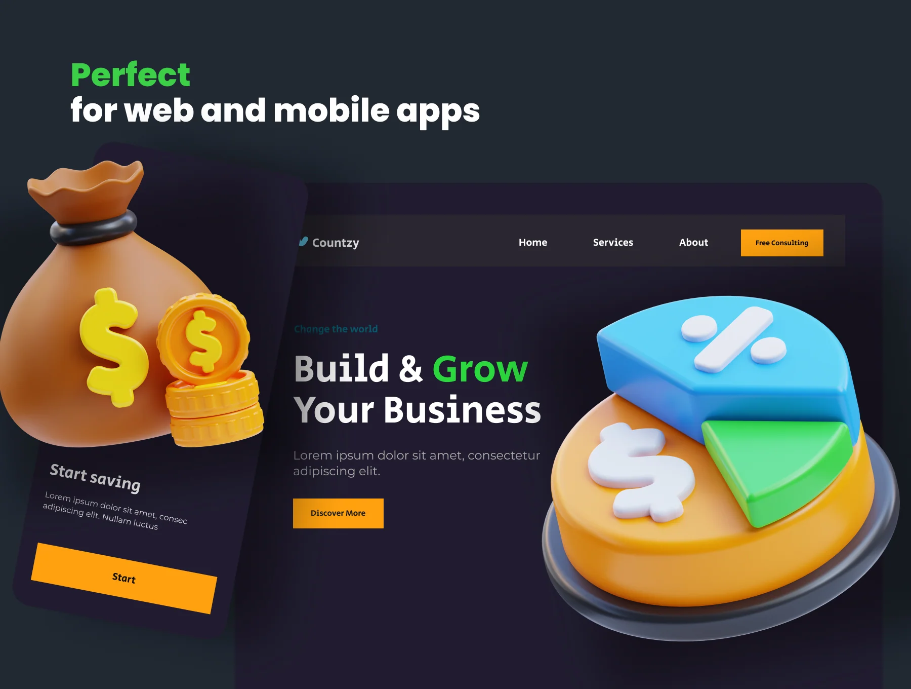 Accounting 3d Illustrations 4