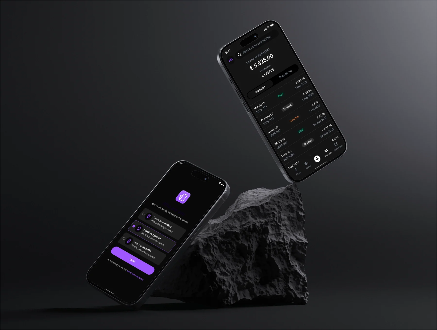 Accounting Dashboard & App UI kit 2