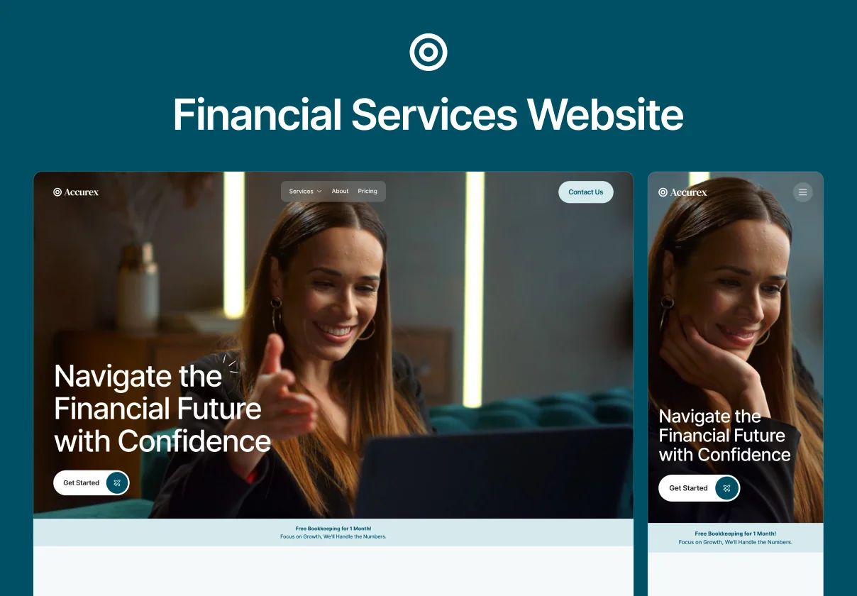 Accurex — Accounting Website