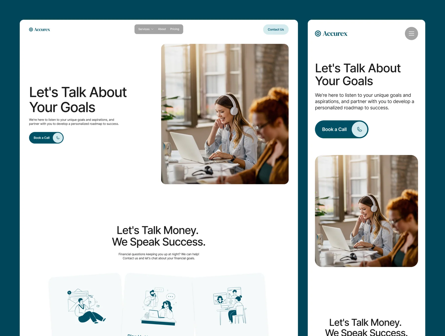 Accurex — Accounting Website 4