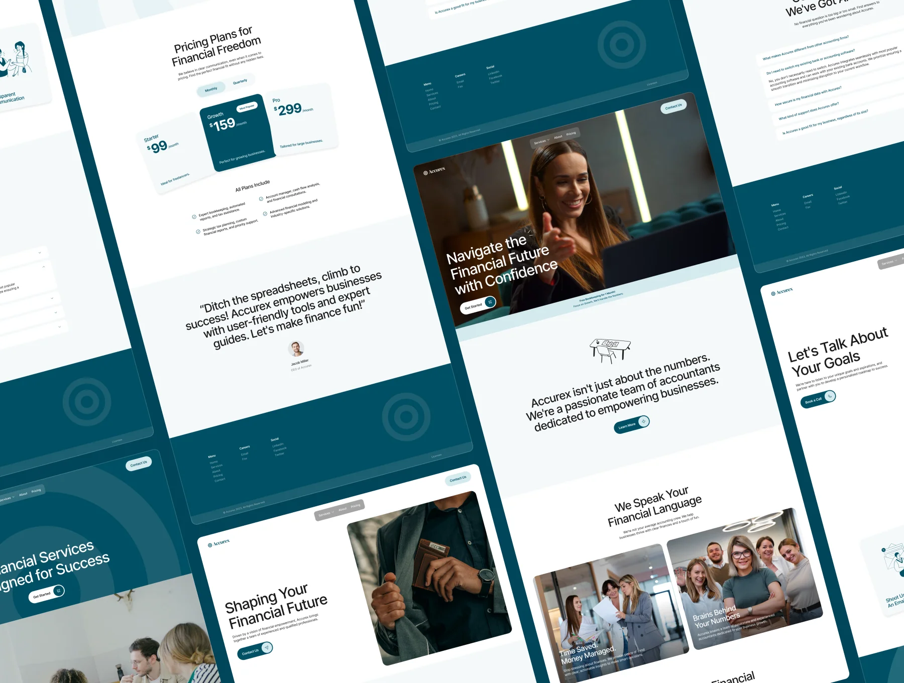 Accurex — Accounting Website 5