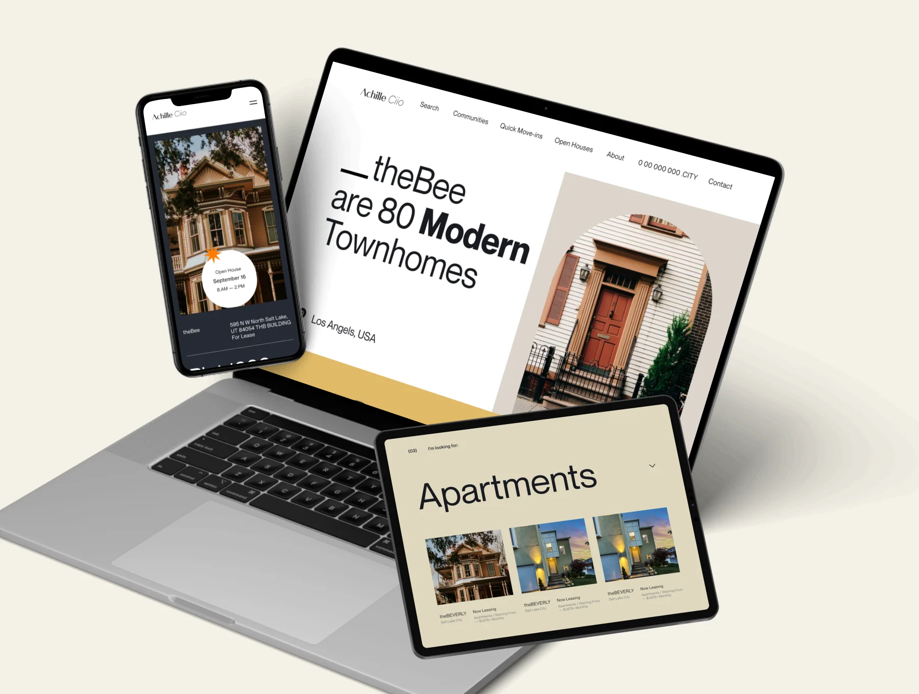 Achille Ciio - Real Estate Web Templates 4