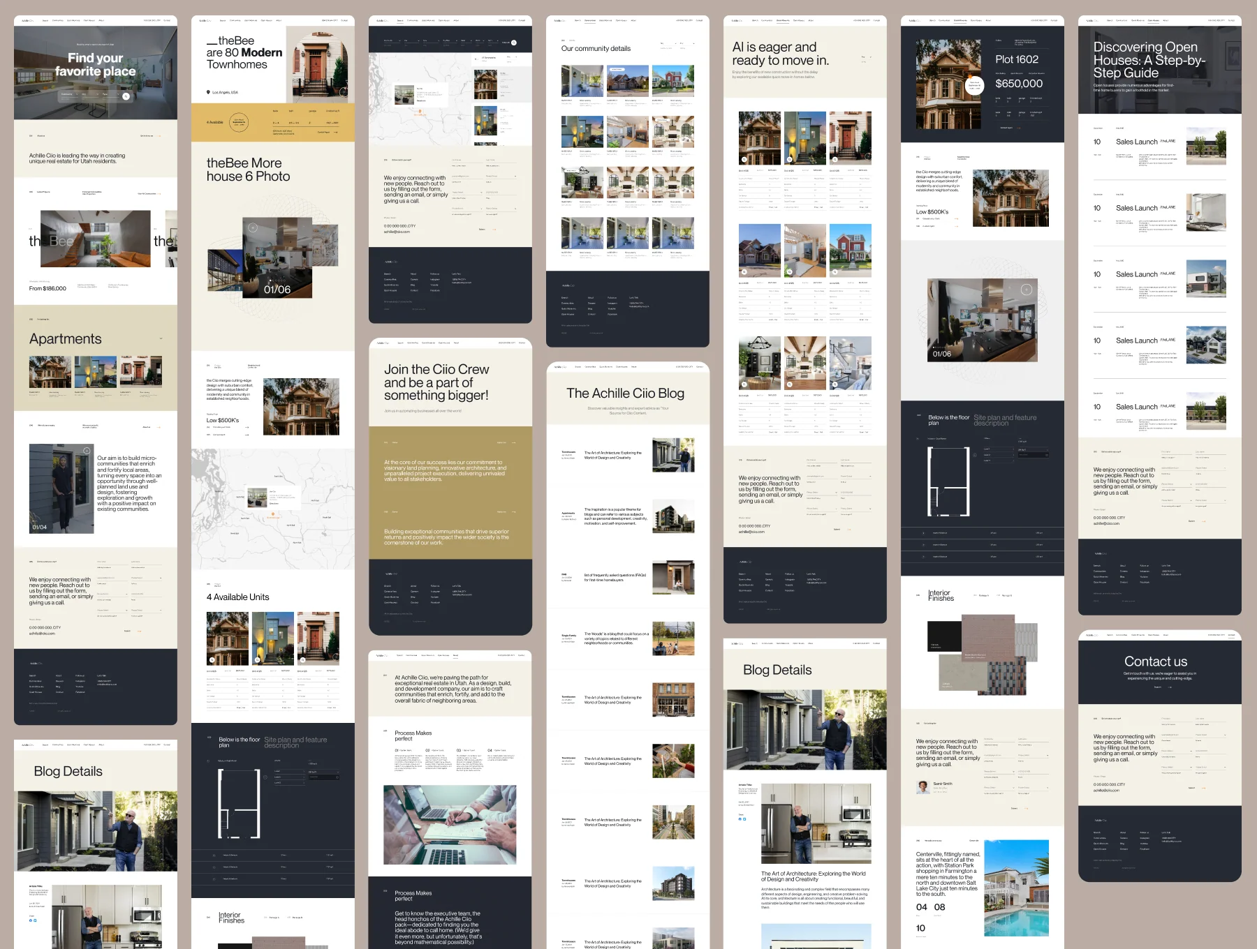Achille Ciio - Real Estate Web Templates 7
