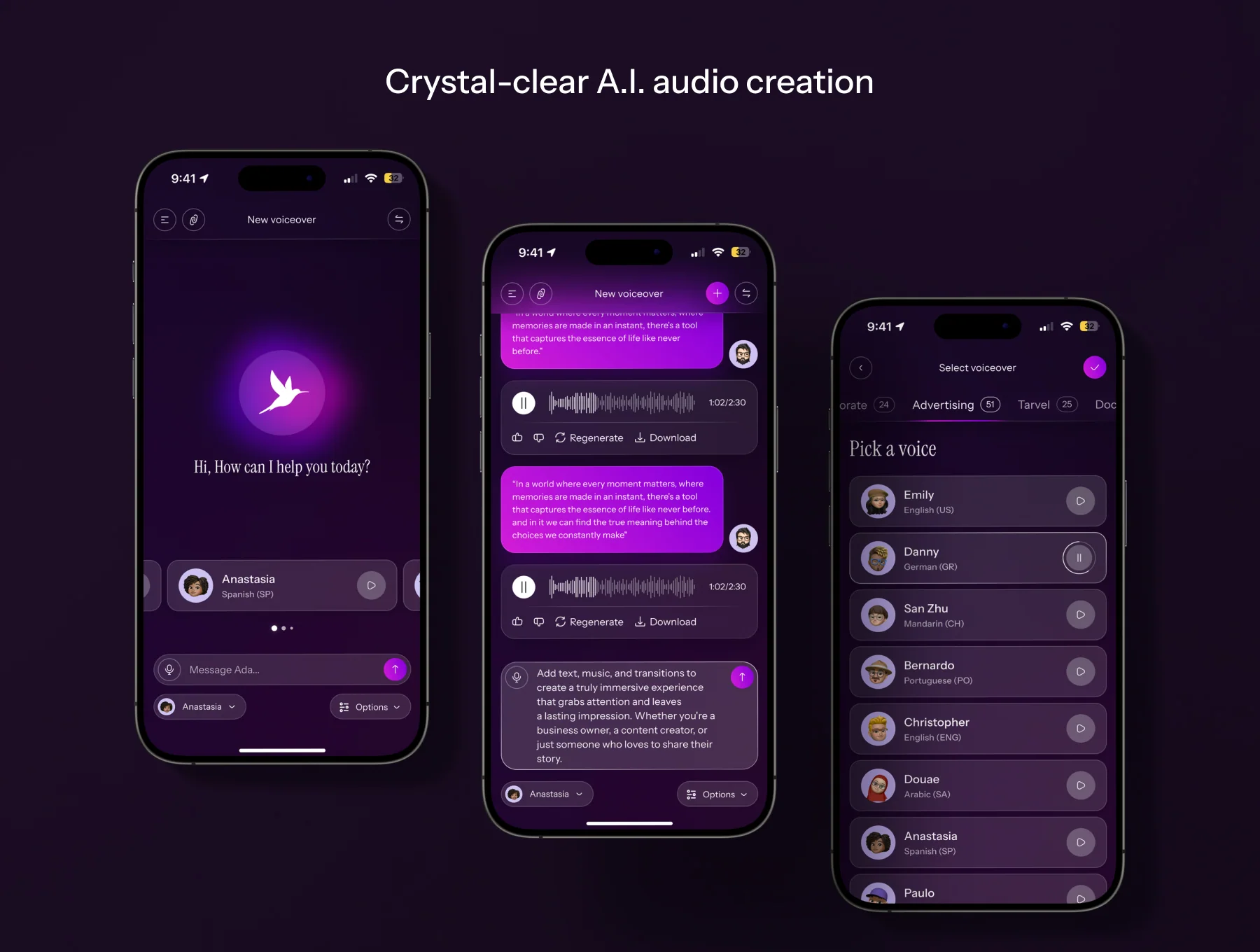 Ada - AI Generating App UI Kit 2