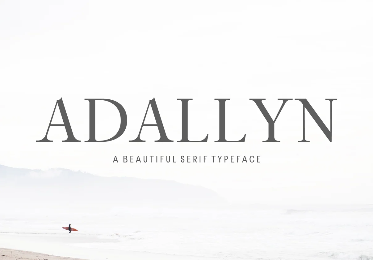 Adallyn Serif Font Family