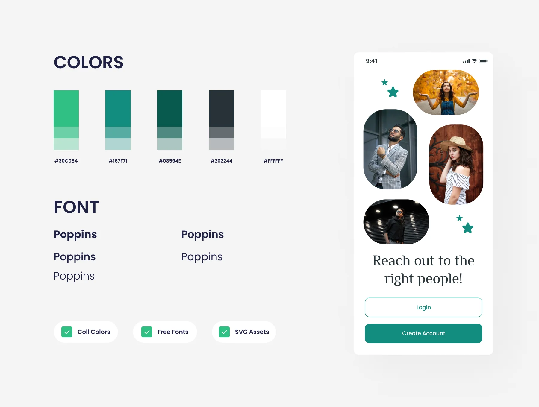 Adda - Social Network Mobile App UI Kit 3