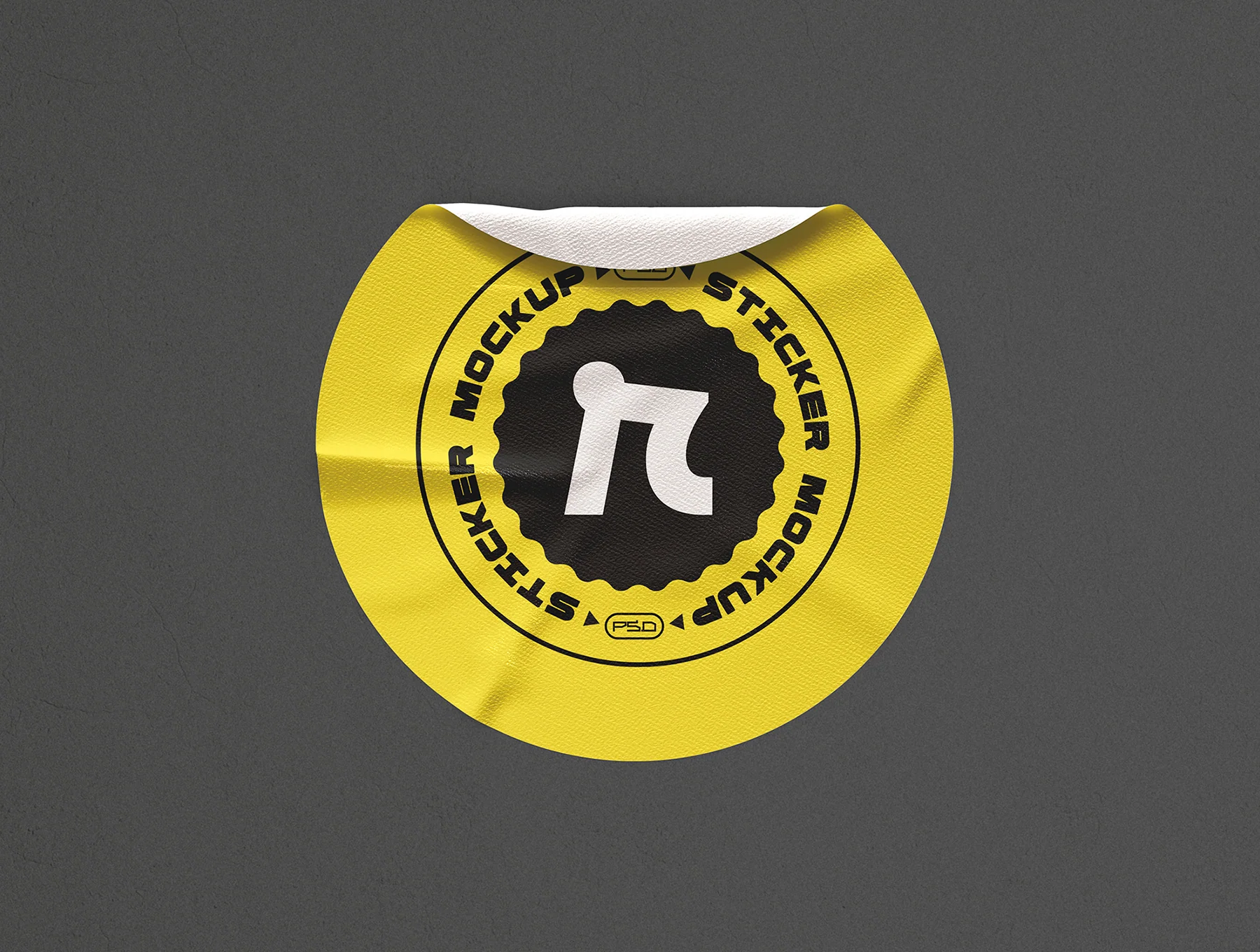 Adhesive Sticker Branding Mockup Set - 10 Scene 2