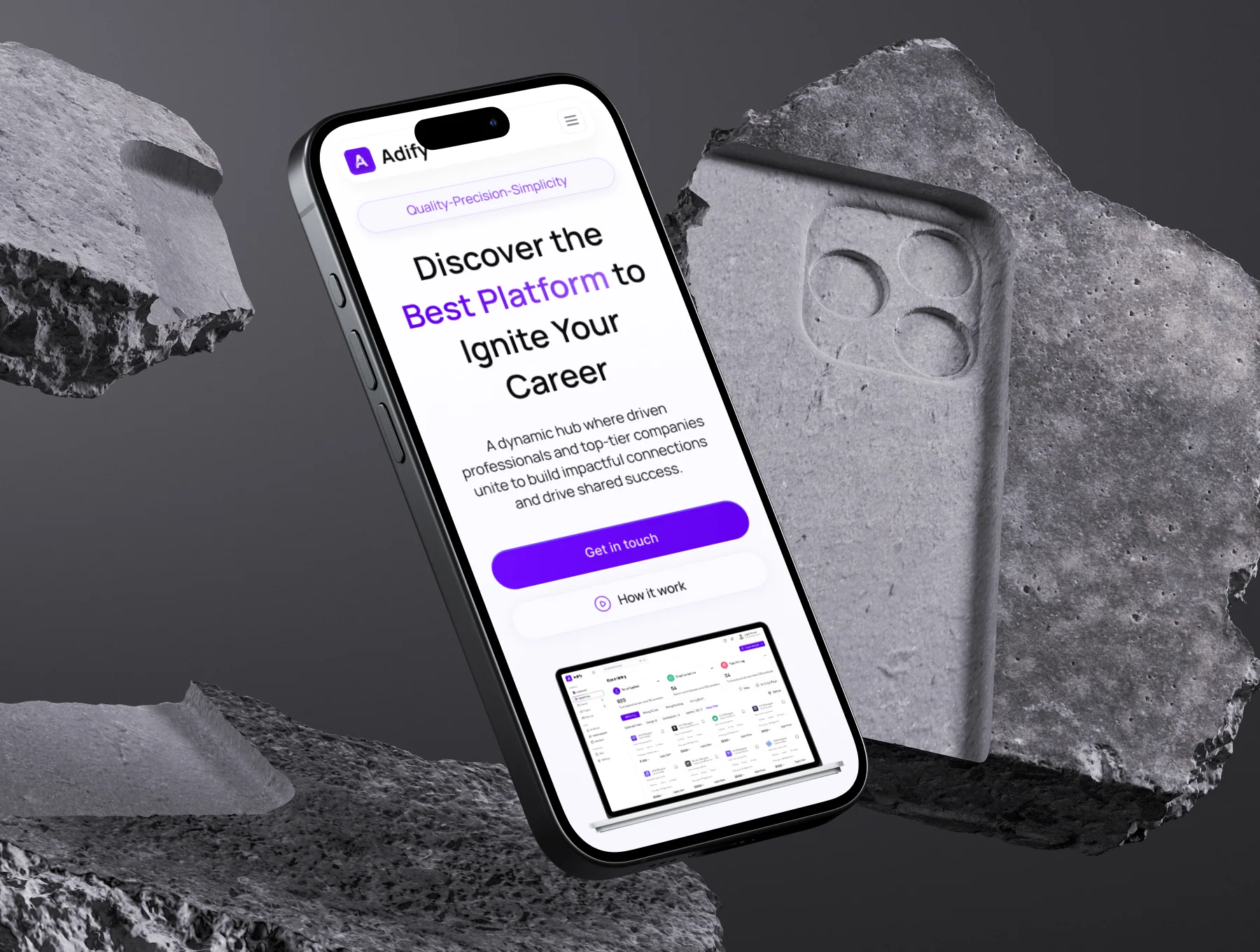 Adify - Job Finder Web Template UI Kit Design 7