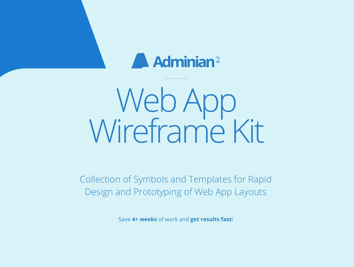 Adminian 2 Wireframe Kit 2
