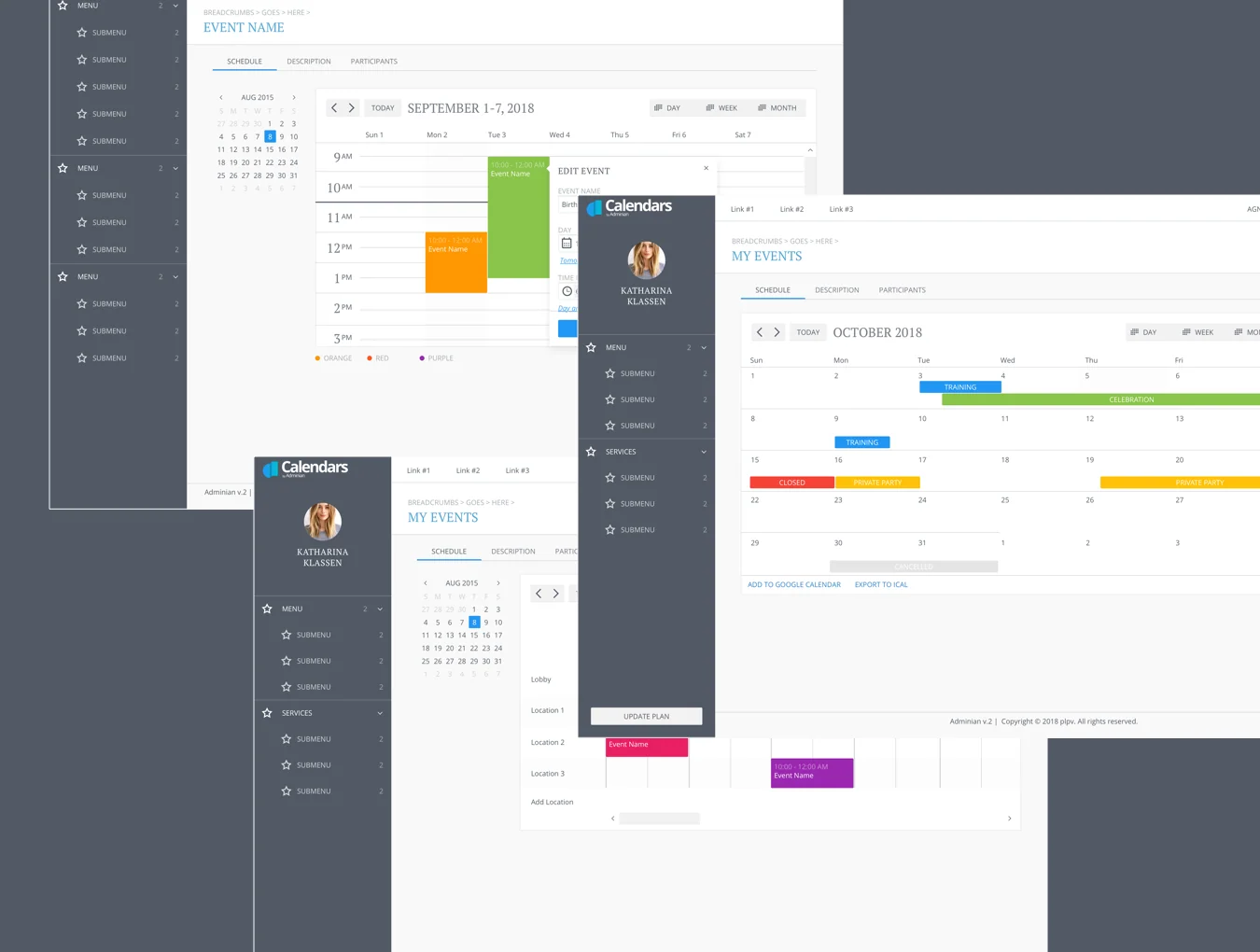Adminian Calendars 7
