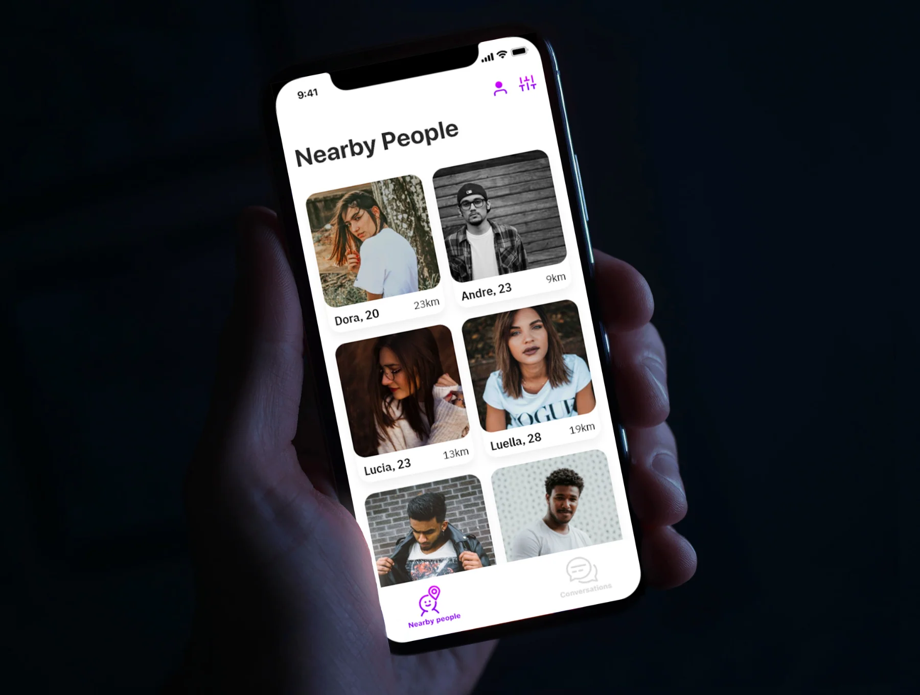 Adobe XD CC Chat UI Kit 4