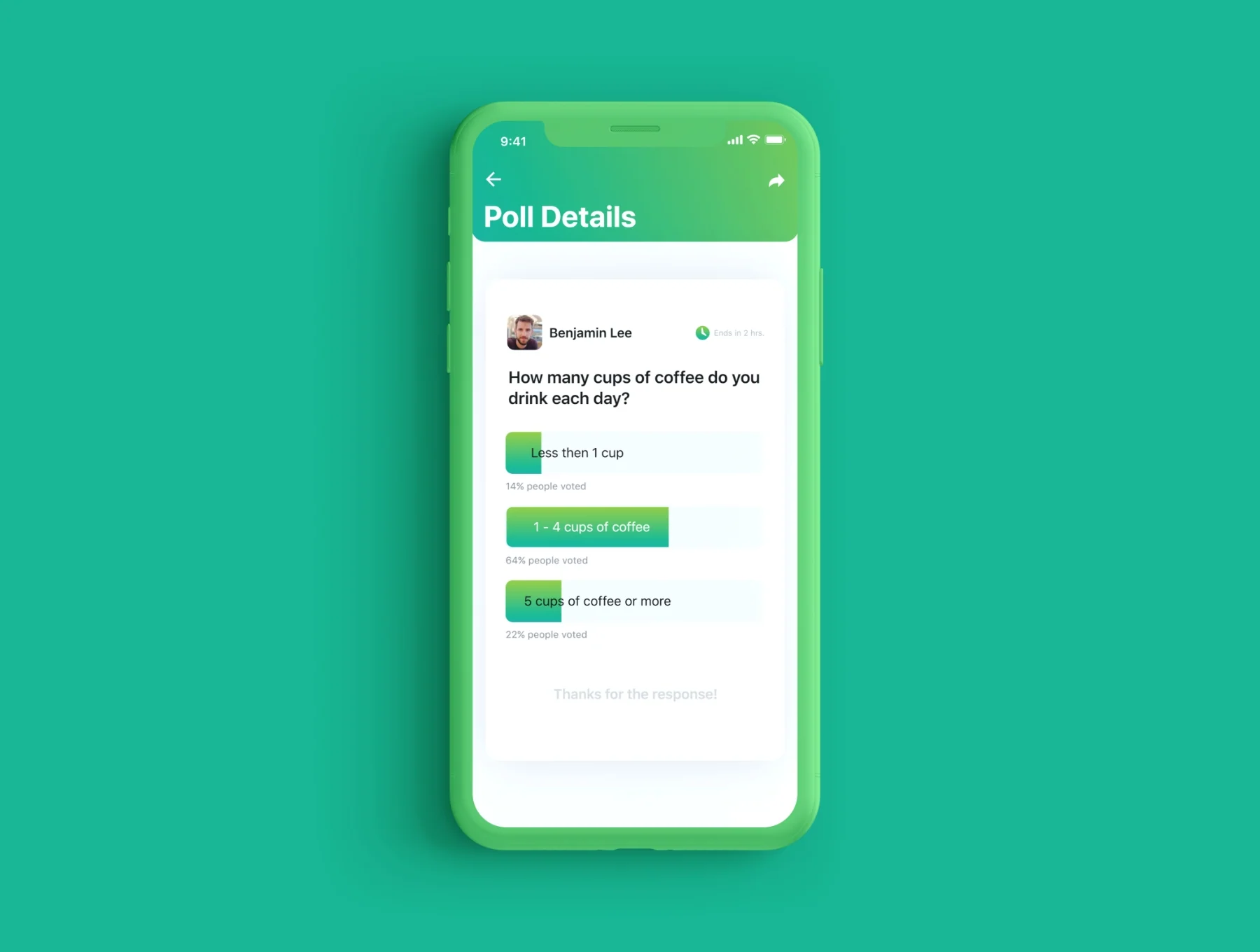 Online Poll UI Kit