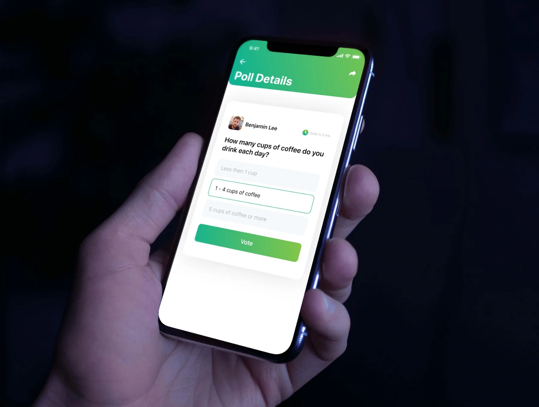 Online Poll UI Kit 3