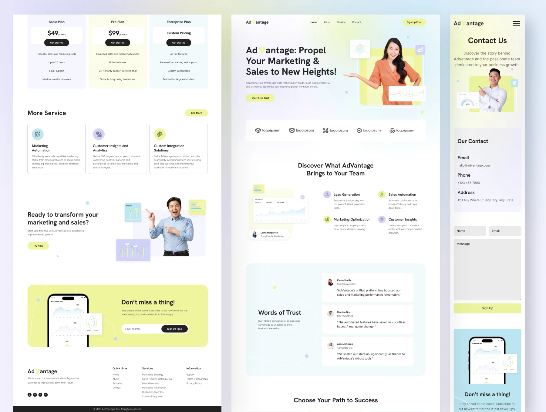 Advantage - Saas Company Framer