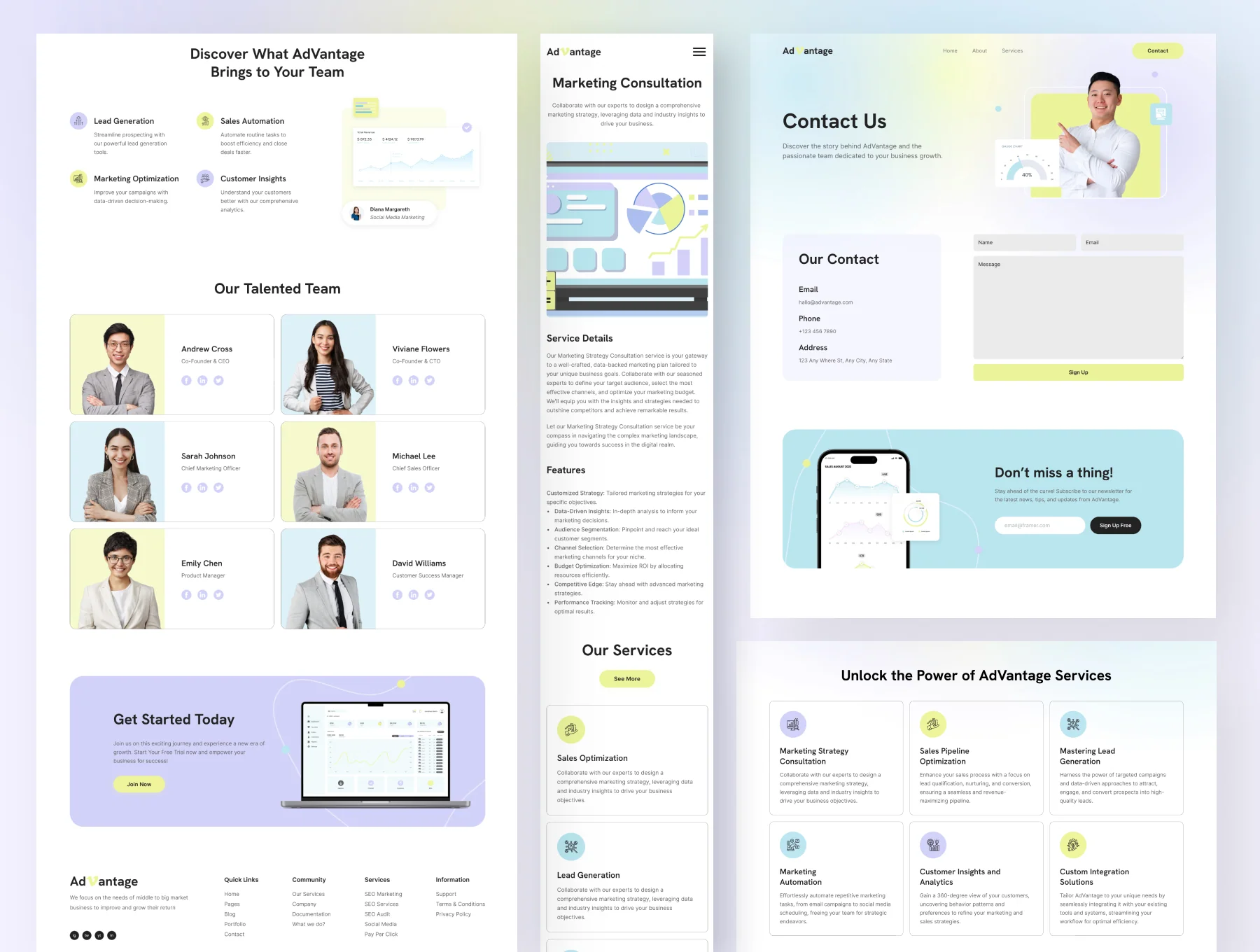 Advantage - Saas Company Framer 2