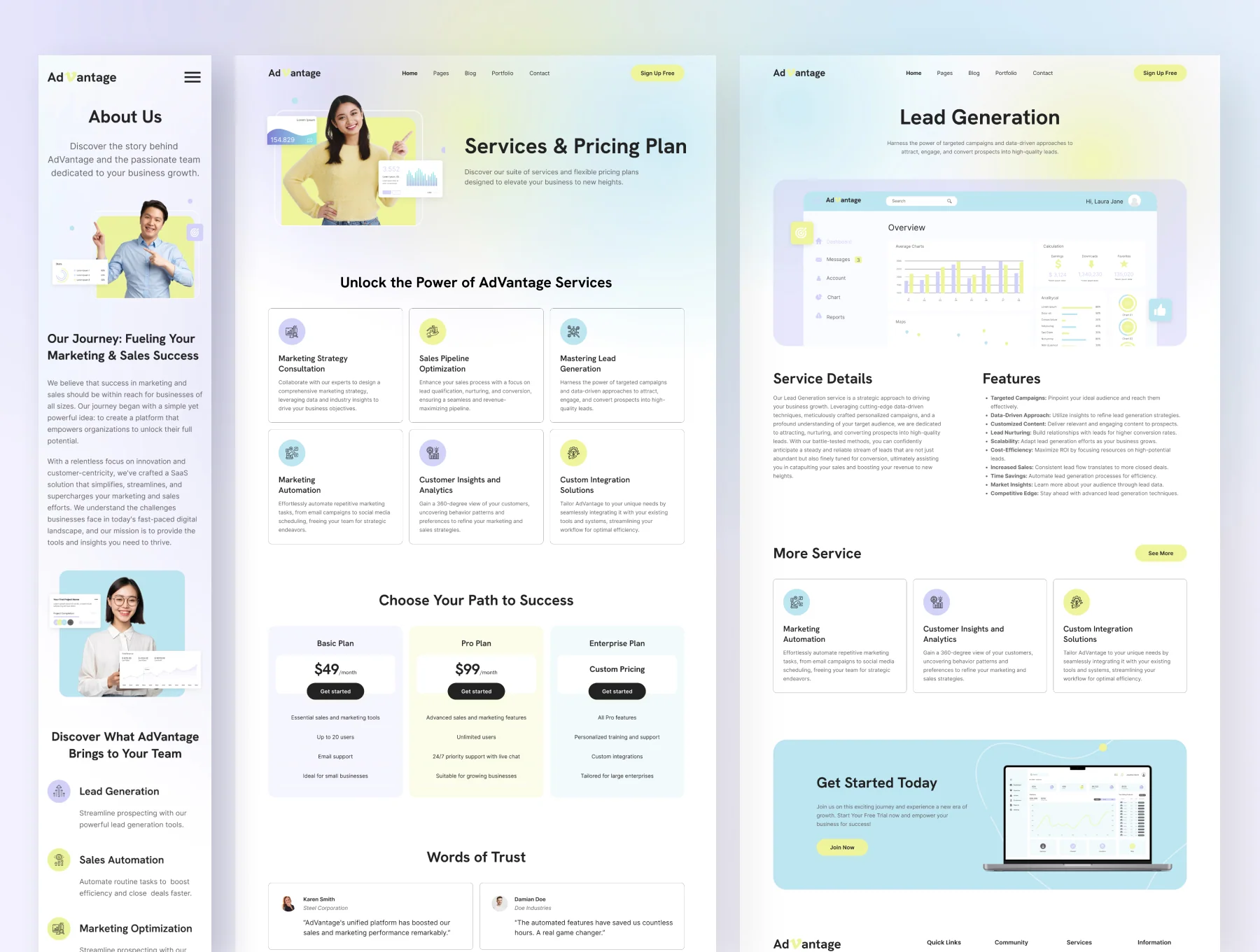 Advantage - Saas Company Framer 3