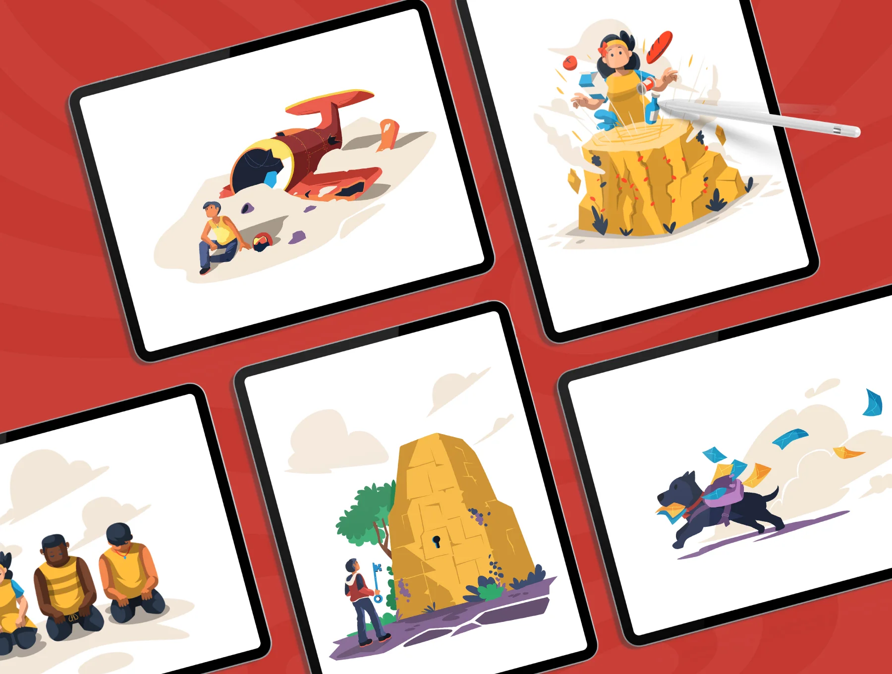 Adventure 1 Illustration Pack 8