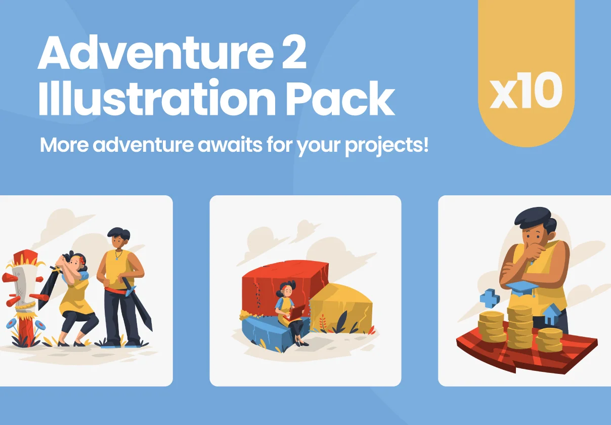 Adventure 2 Illustration Pack