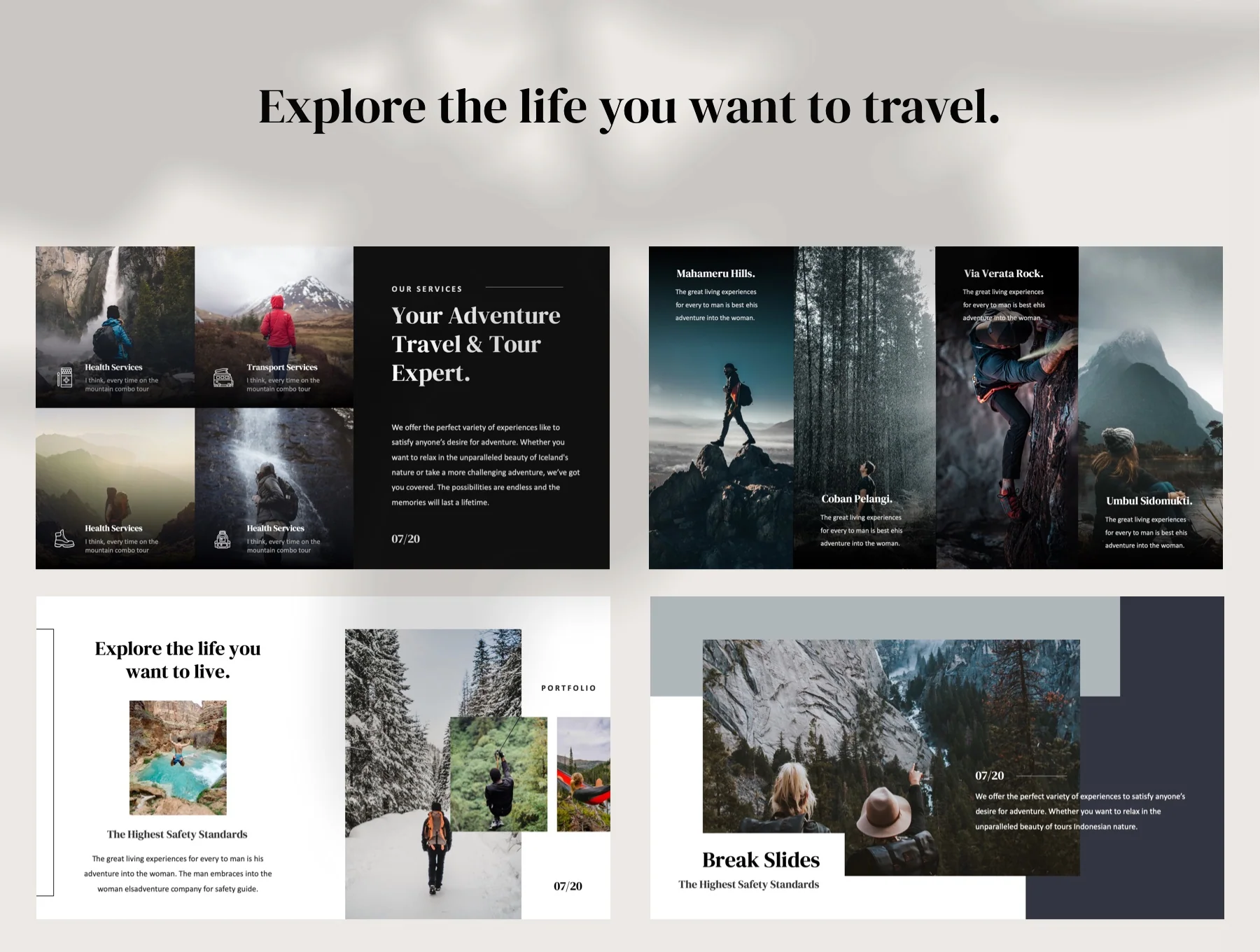 EGIER - Outdoor Presentation Template 3