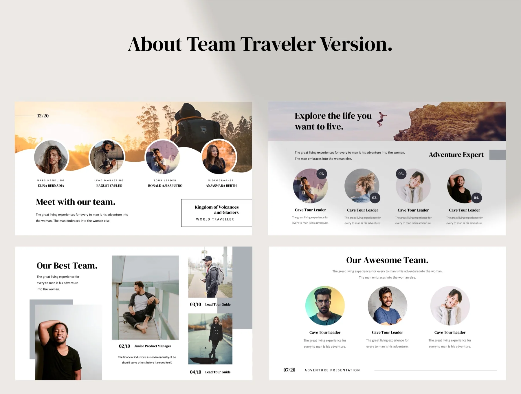 EGIER - Outdoor Presentation Template 4