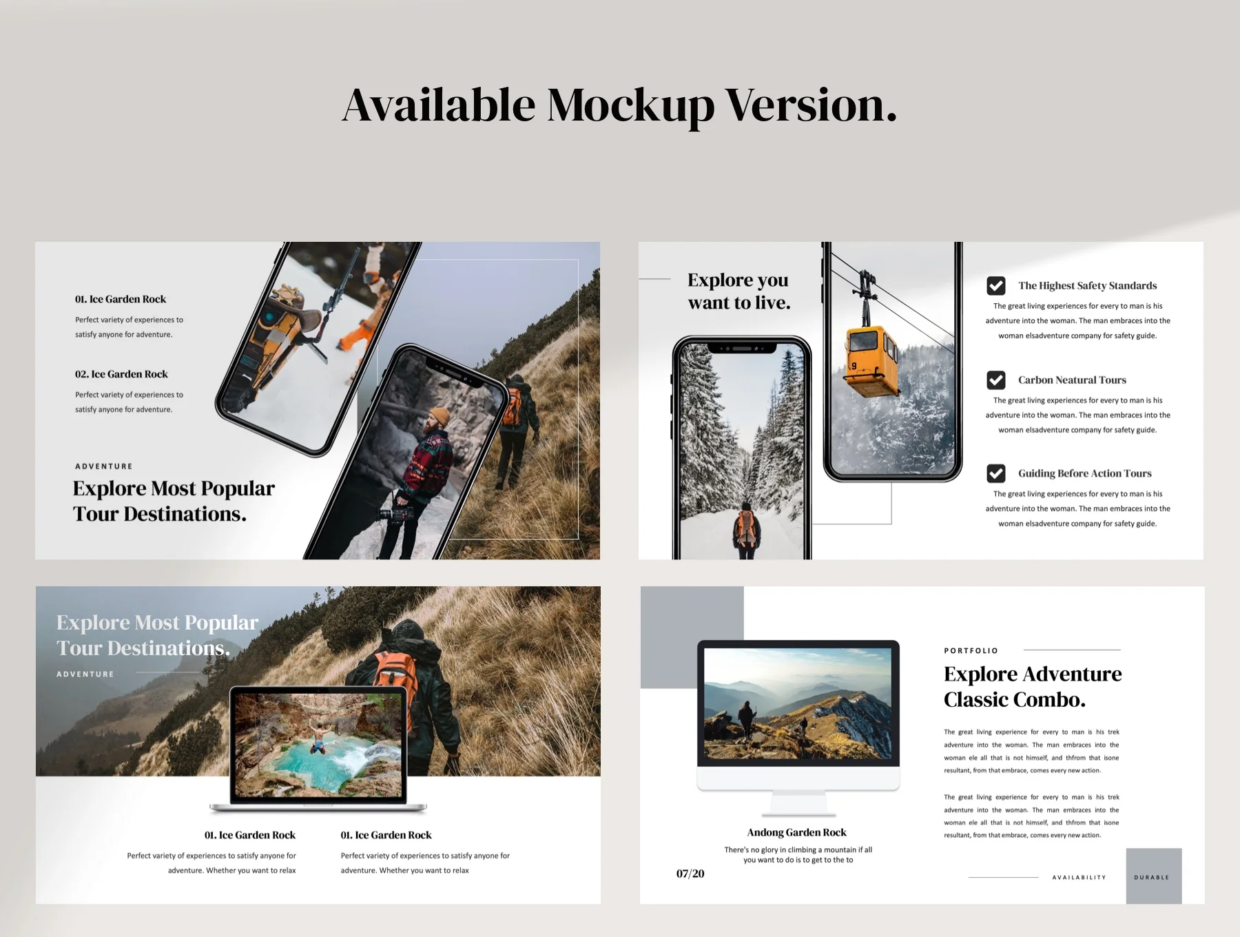 EGIER - Outdoor Presentation Template 6