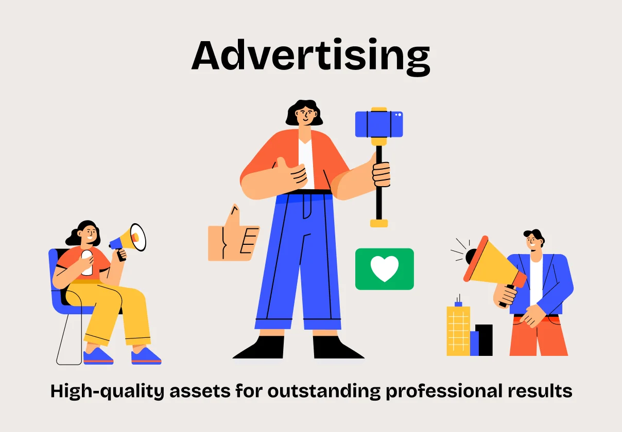 Advertising Illustration Pack