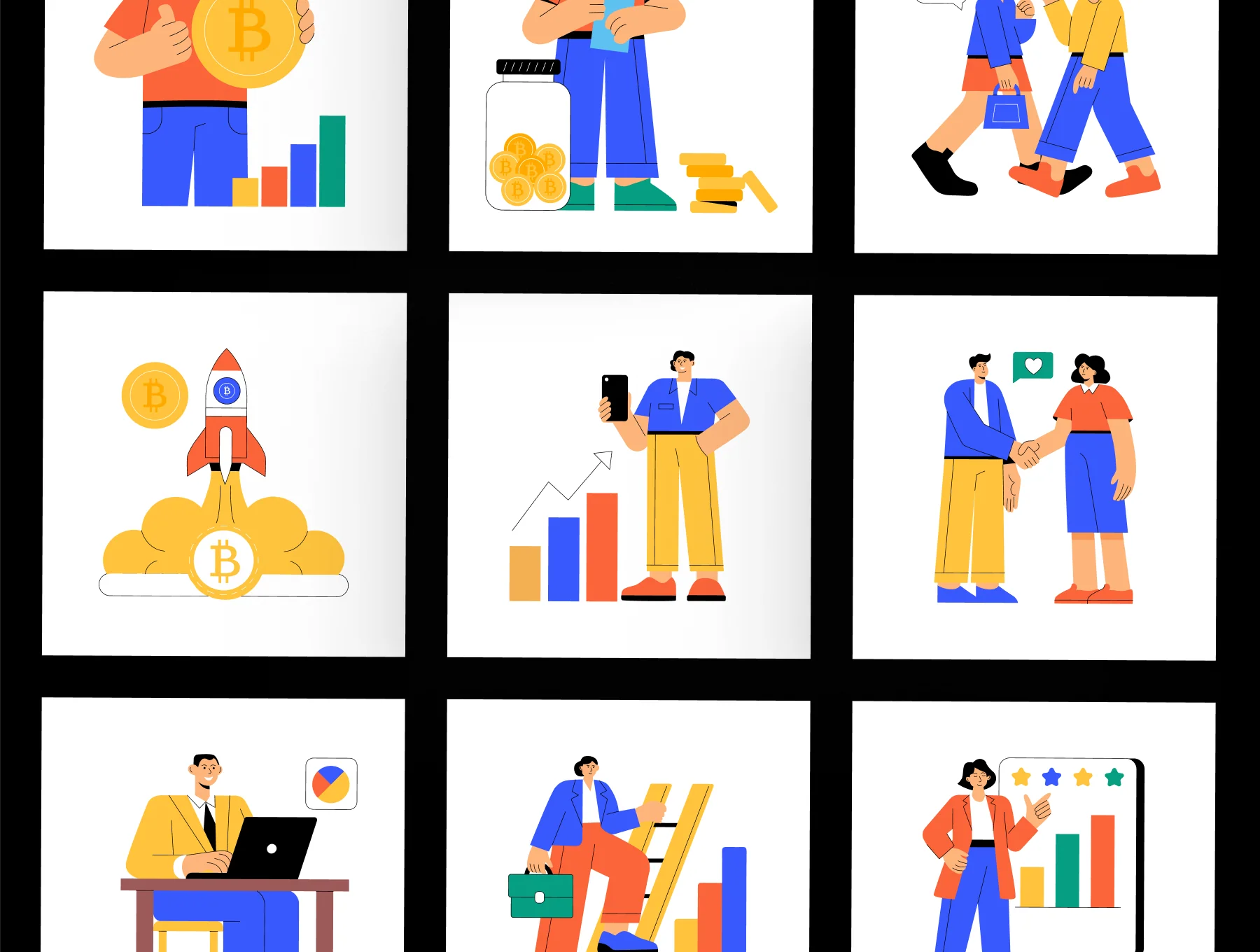 Advertising Illustration Pack 5