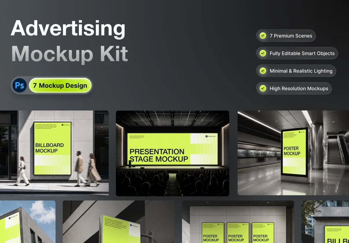 Advertising Mockup Kit