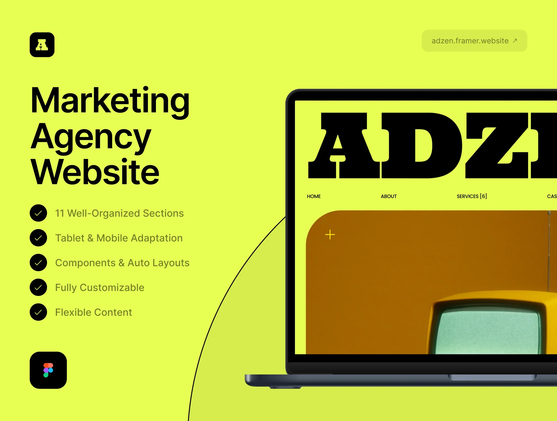 ADZEN — Marketing Agency Website