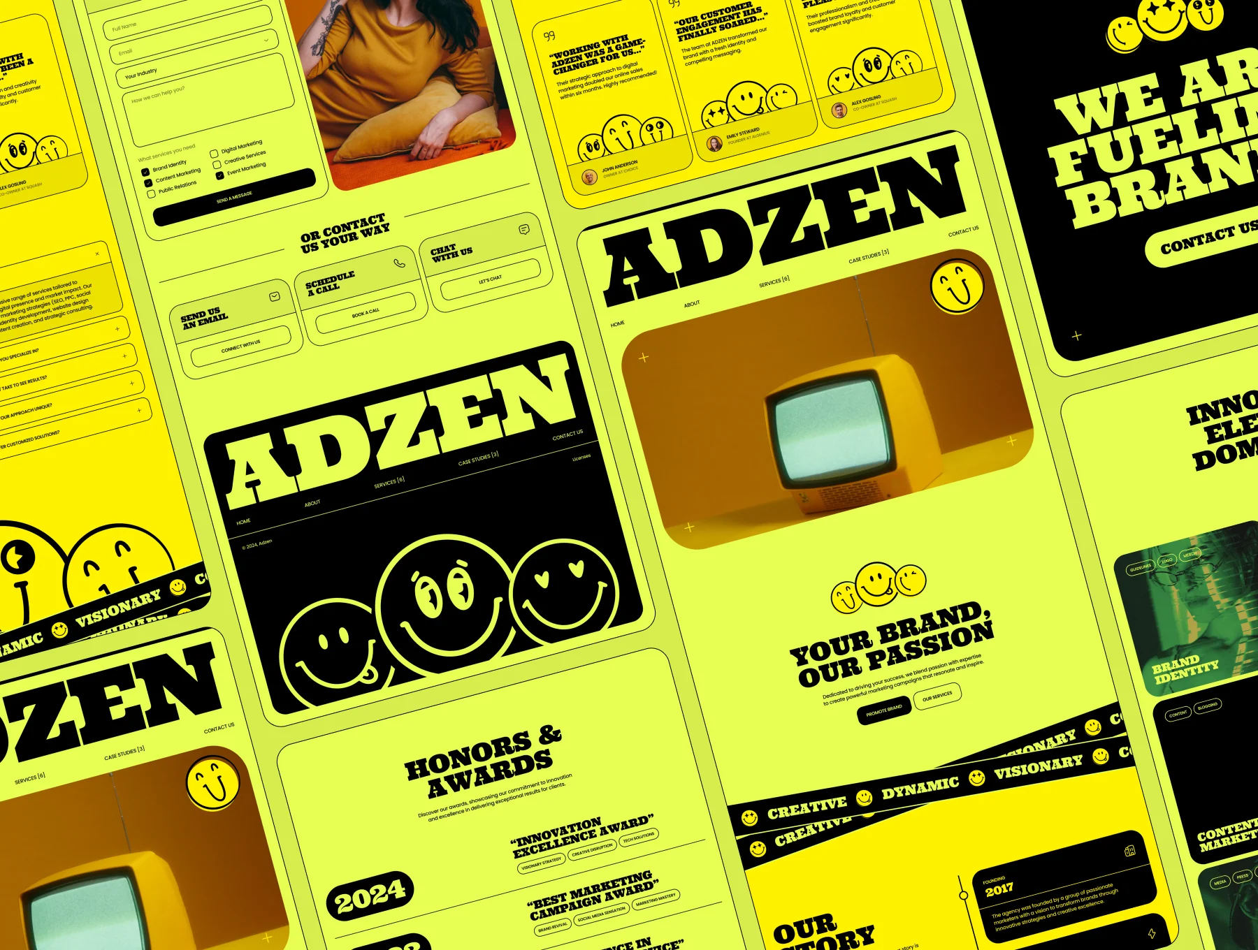 ADZEN — Marketing Agency Website 5