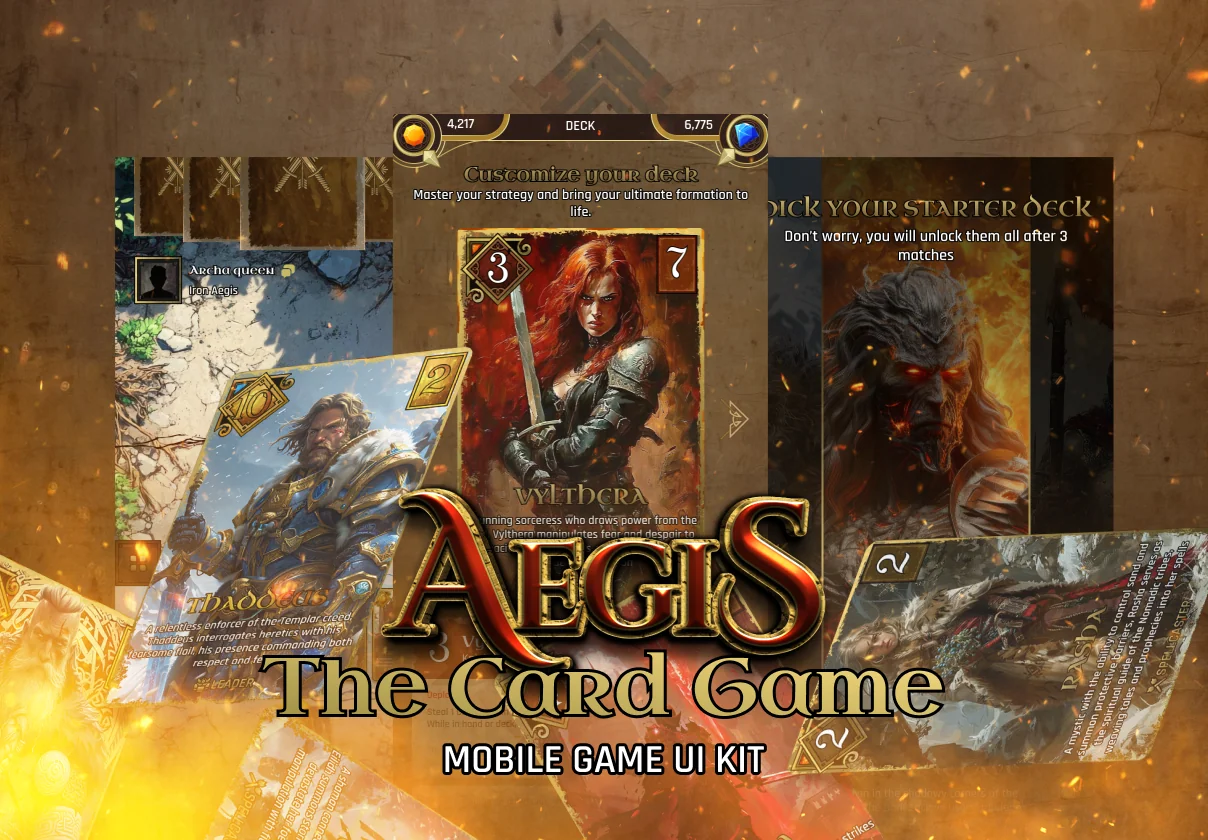 Aegis Game UI Kit