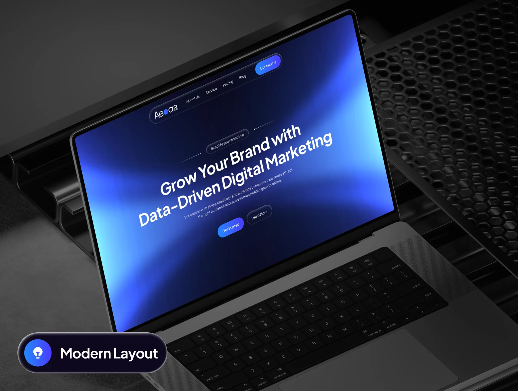 Aeoa - Marketing Agency Website UI Kit 5