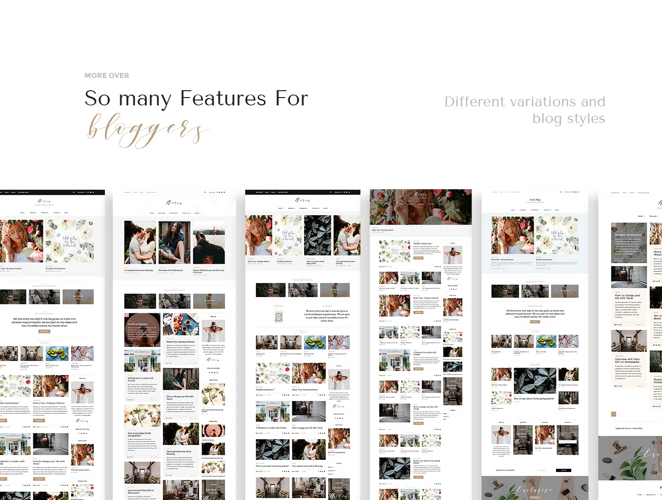 Aerin WordPress Blog & Shop 3