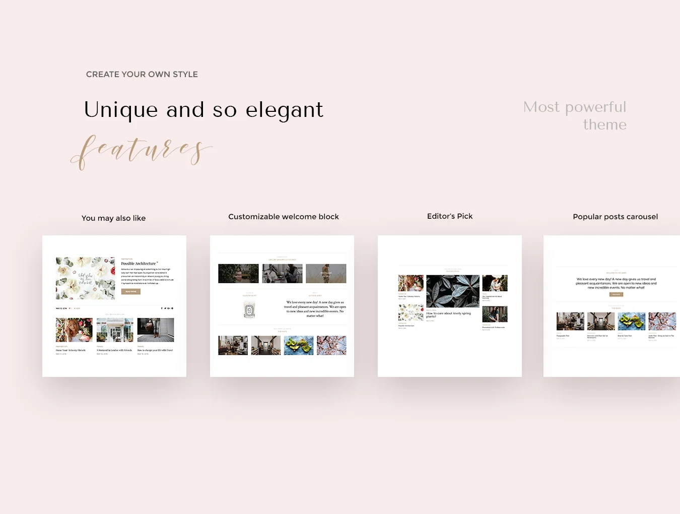 Aerin WordPress Blog & Shop 5