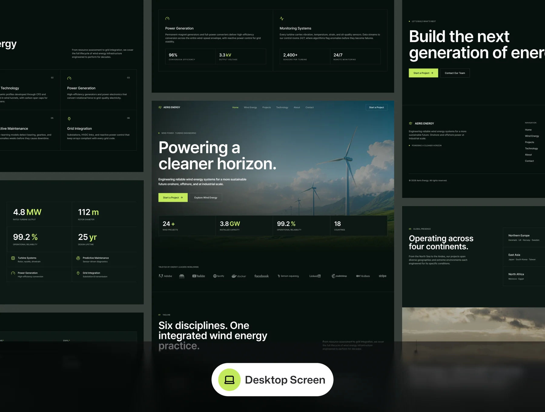Aeris Energy – Renewable Energy SaaS Landing Page 5