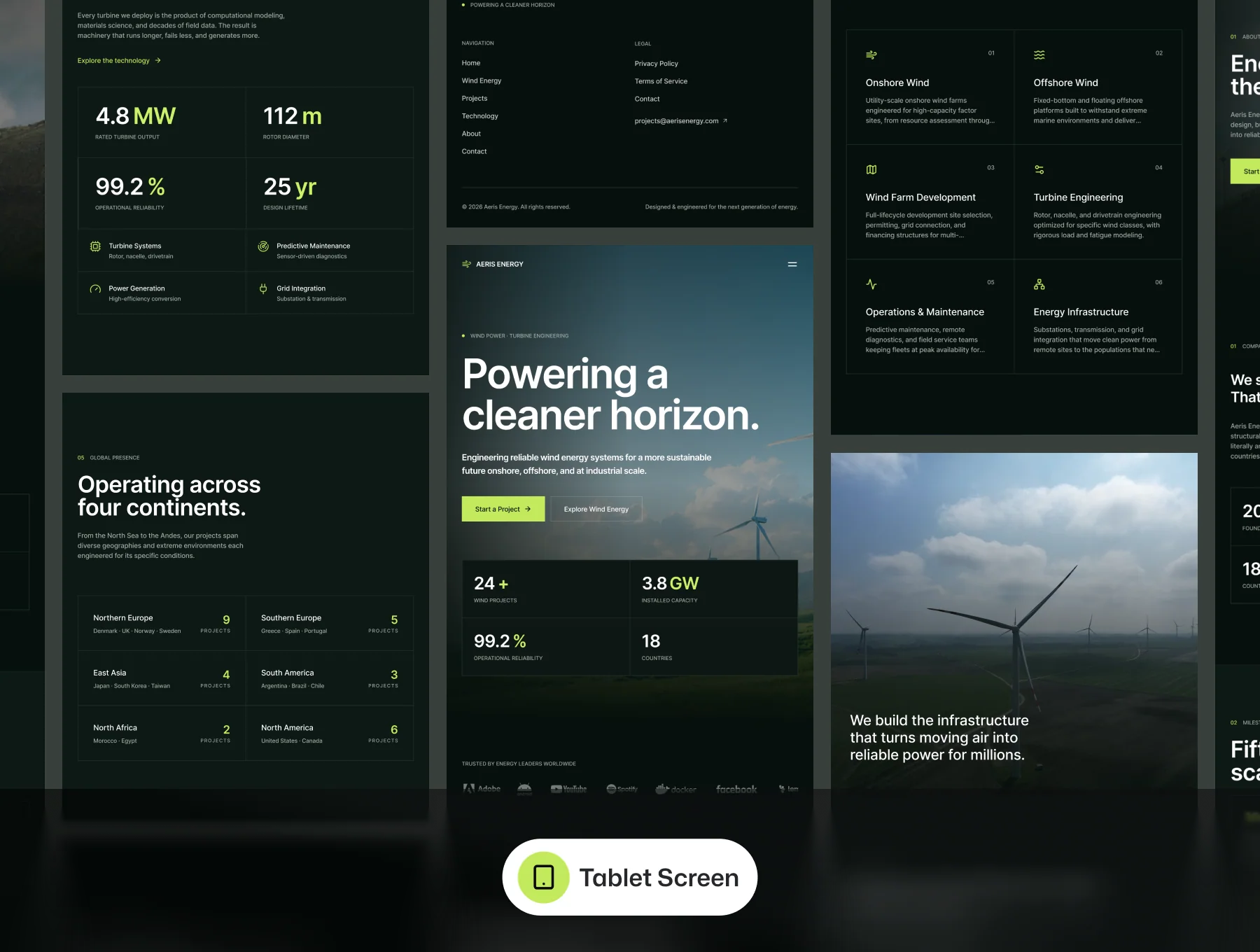 Aeris Energy – Renewable Energy SaaS Landing Page 6