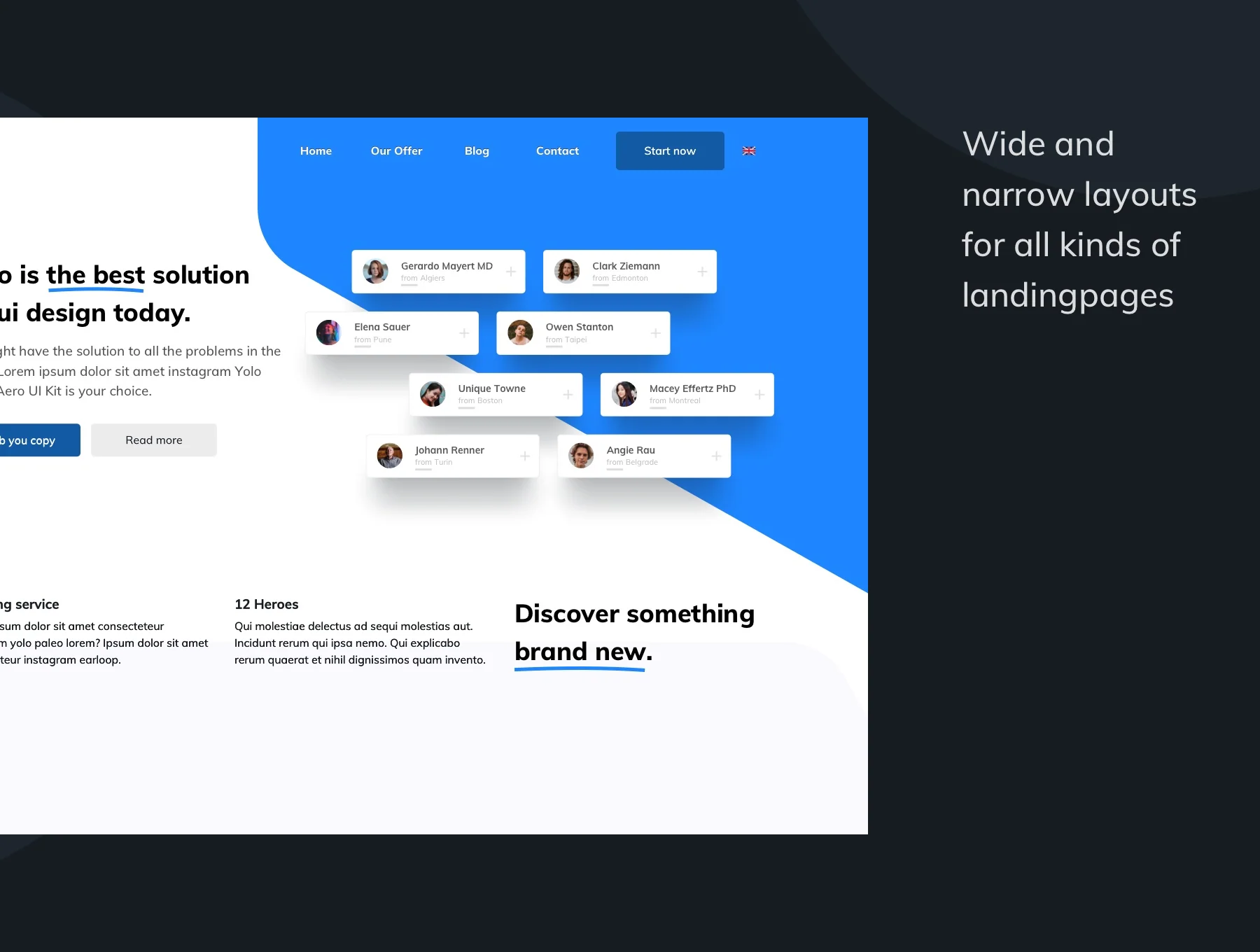 Aero Web UI Kit for Heros 3