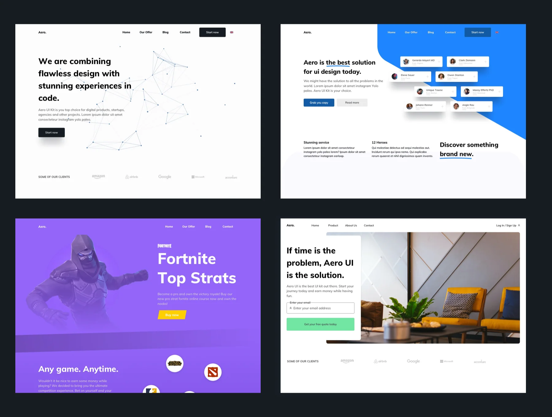 Aero Web UI Kit for Heros 5