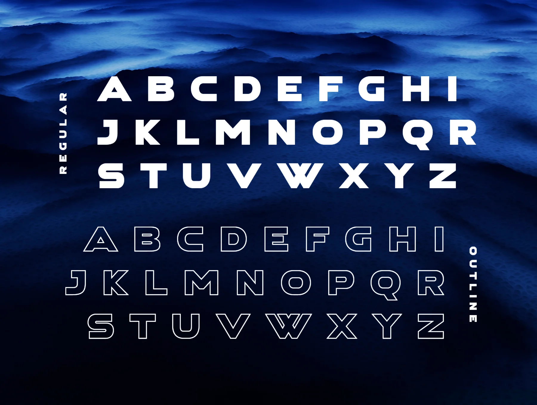 Aerospace Font 3