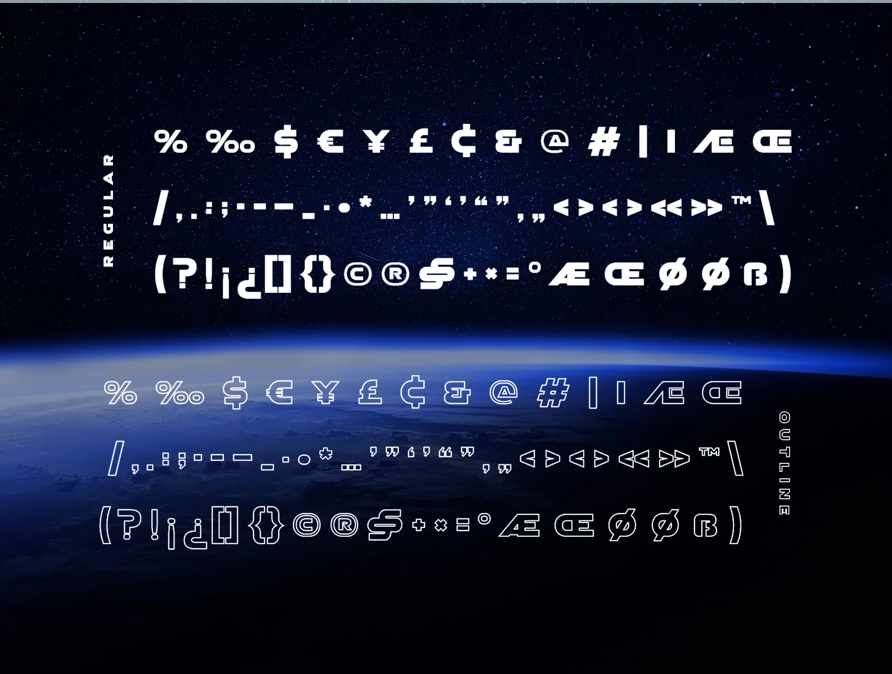 Aerospace Font 6