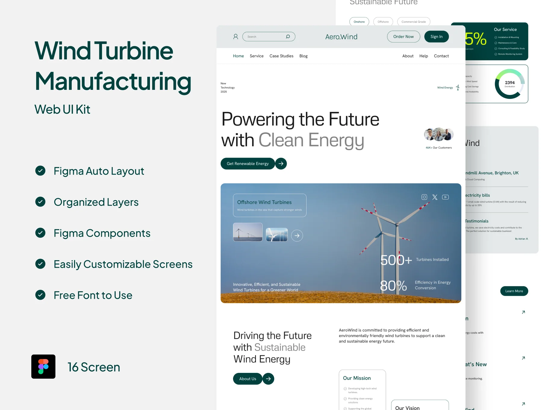 AeroWind - Wind Turbine Manufacturing Web UI