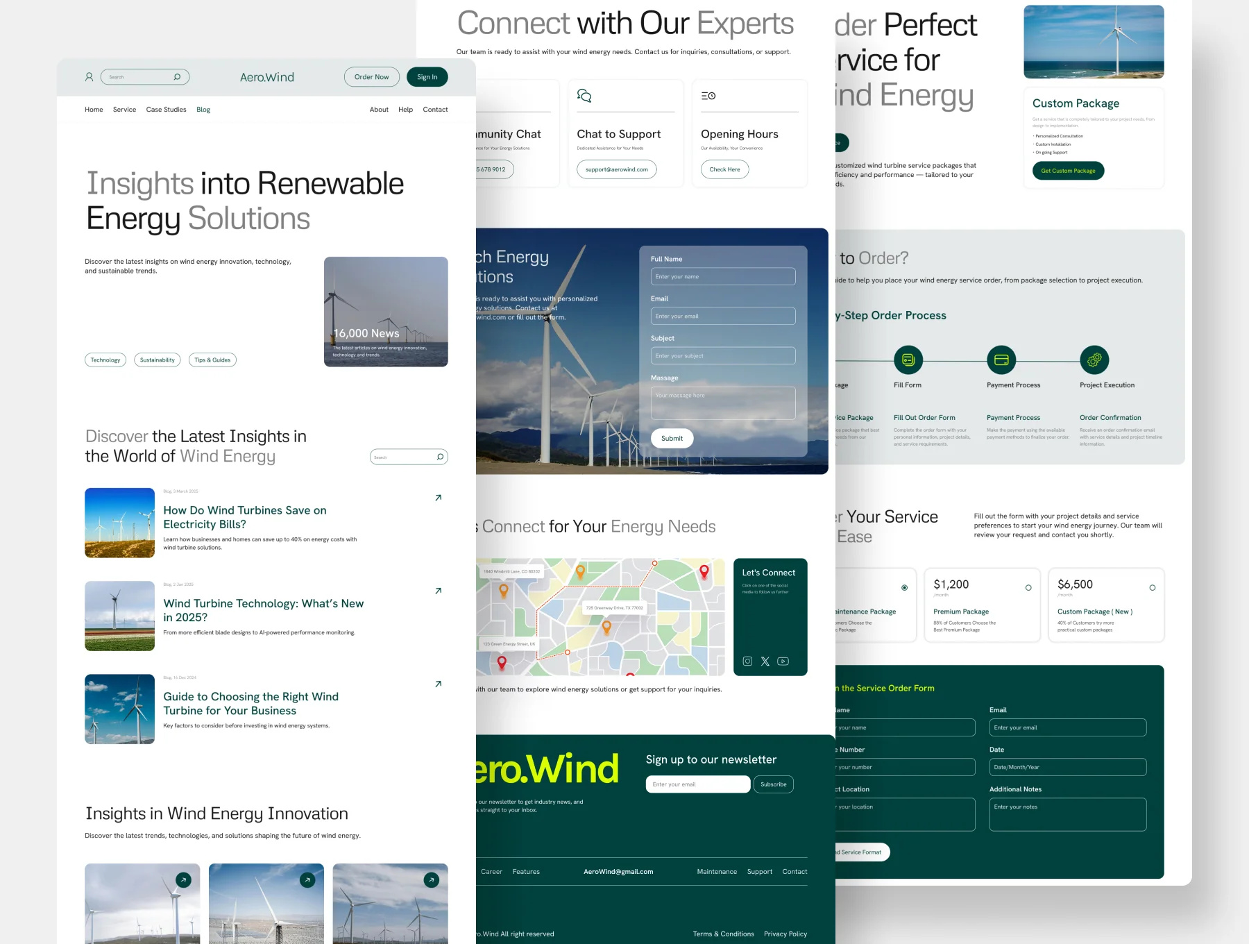 AeroWind - Wind Turbine Manufacturing Web UI 6