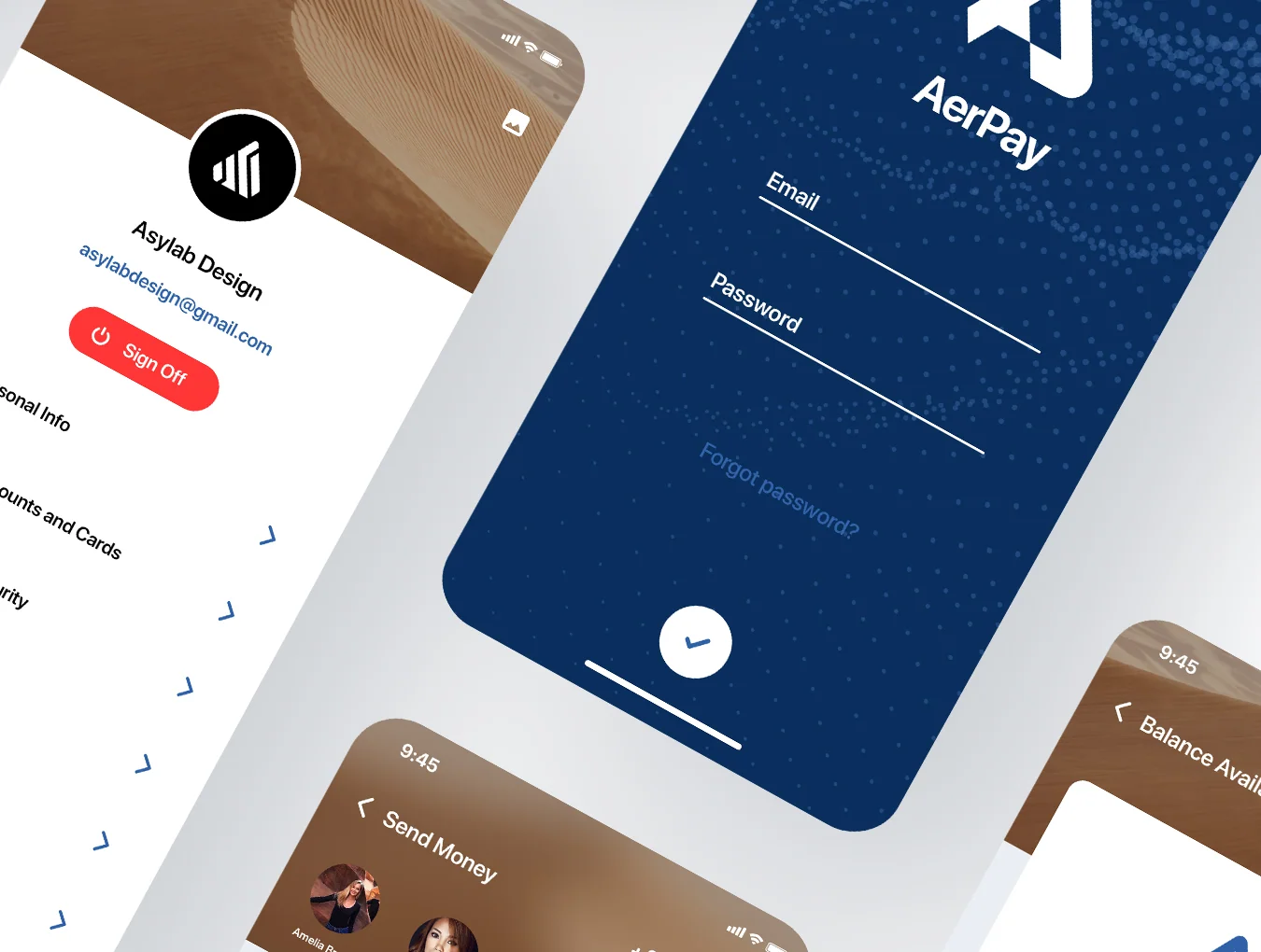 AerPay Finance UI Kit 4