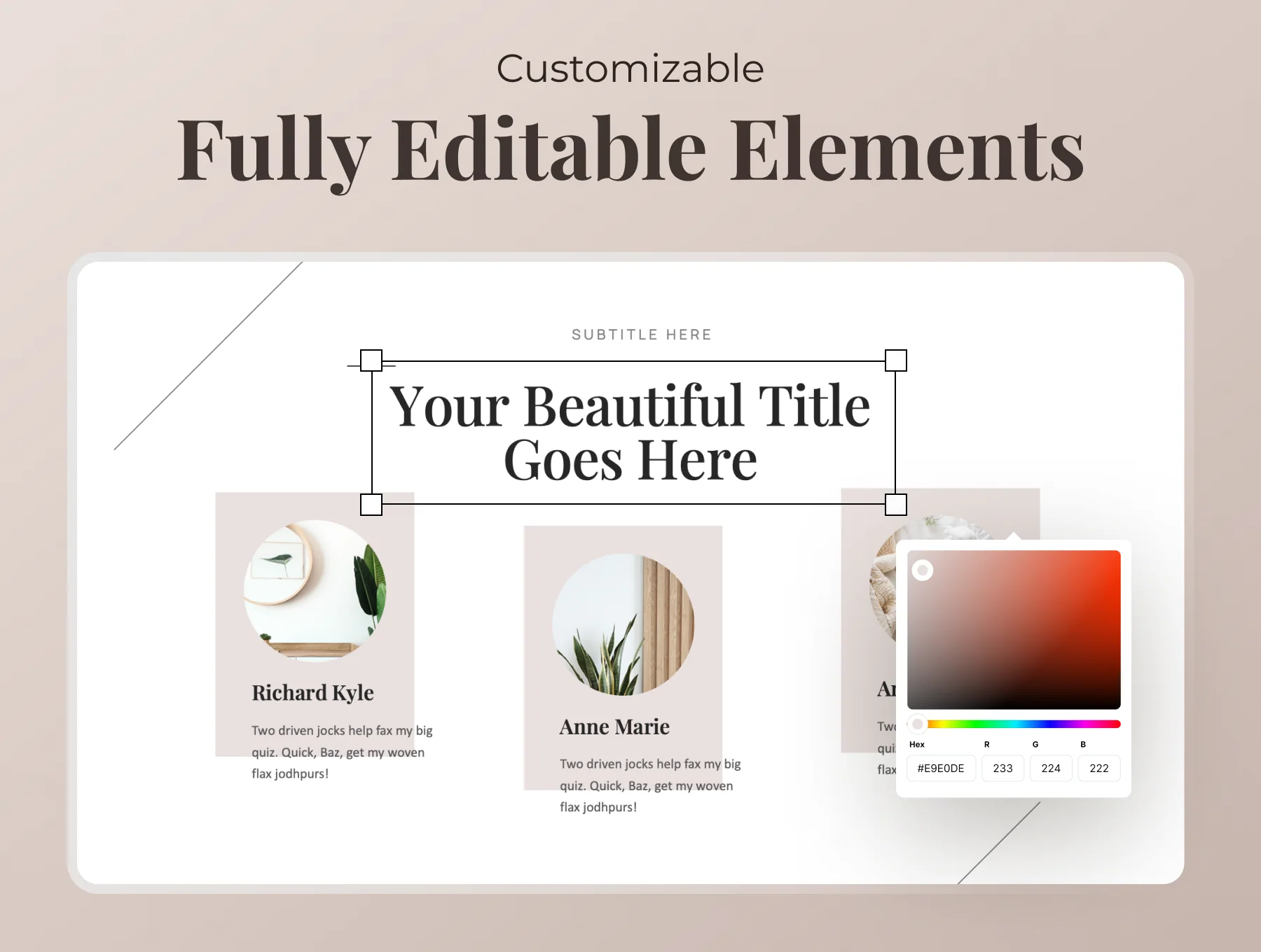 Aesthic - Aesthetic Keynote Presentation Template 5