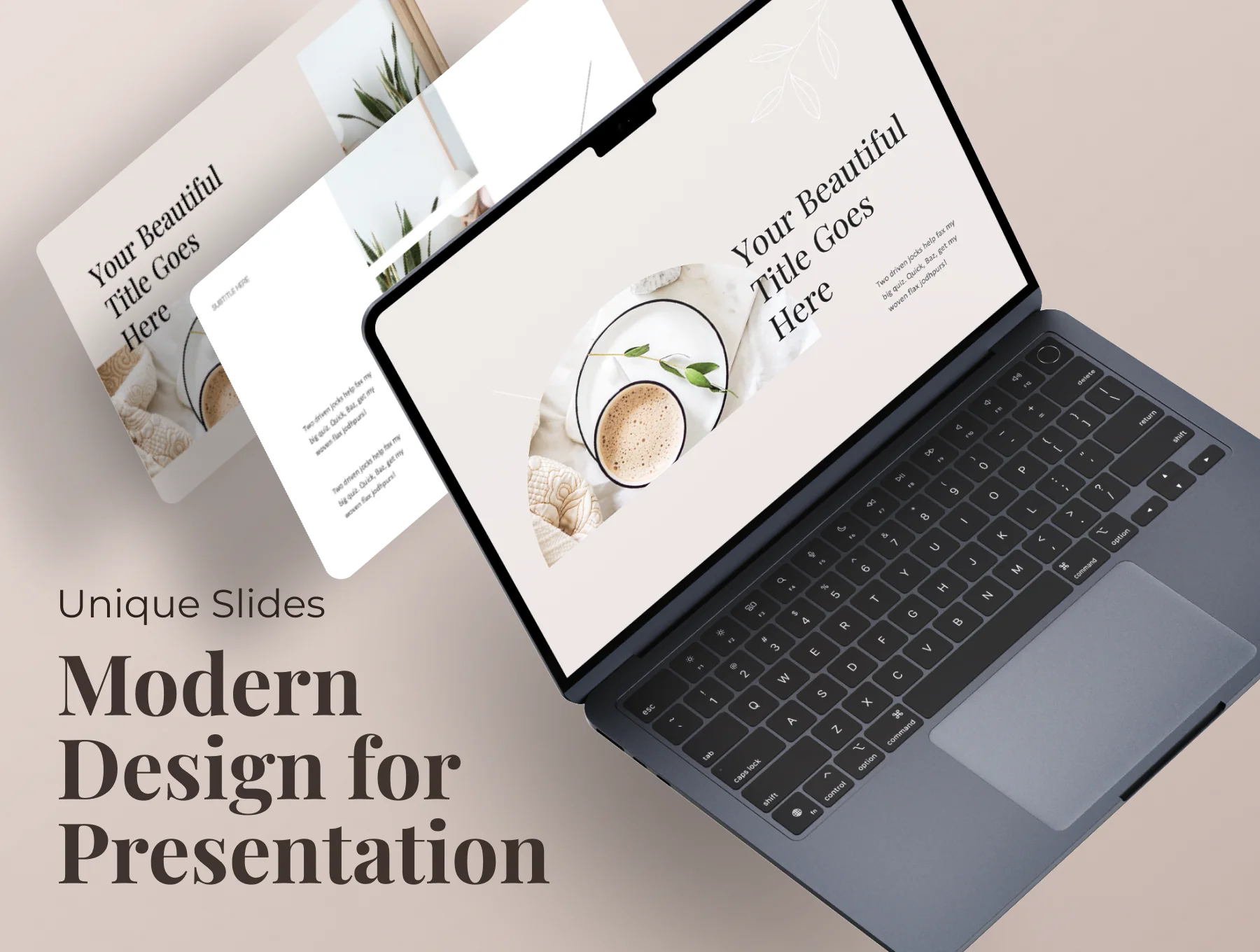 Aesthic - Aesthetic Keynote Presentation Template 6
