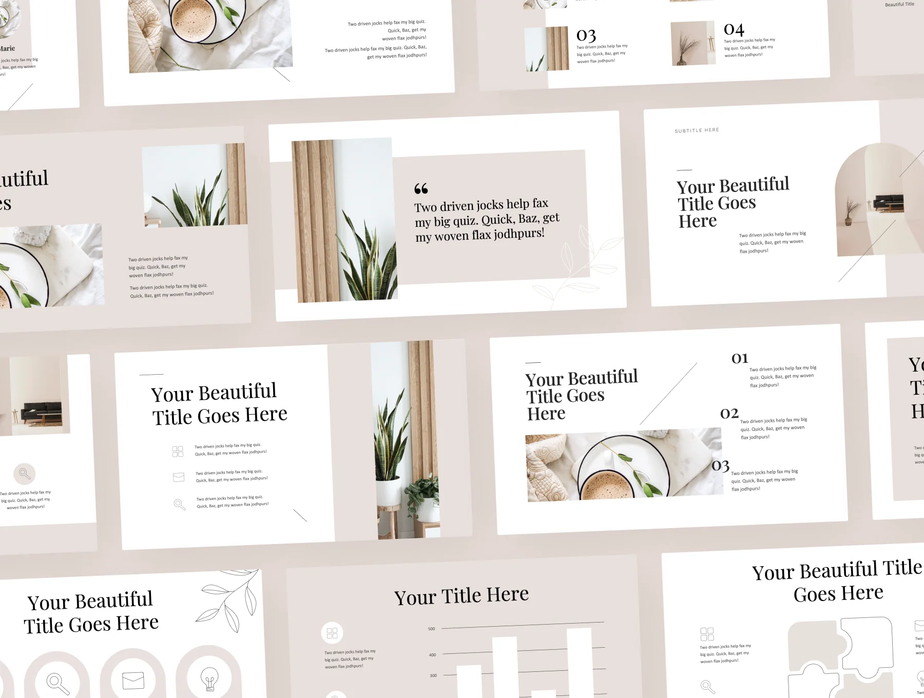 Aesthic - Aesthetic Keynote Presentation Template 8