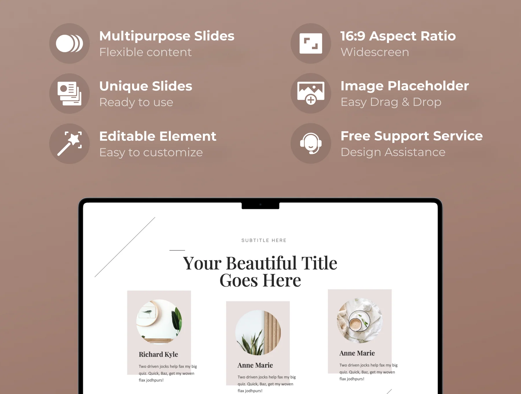 Aesthic - Aesthetic PowerPoint Presentation Template 2
