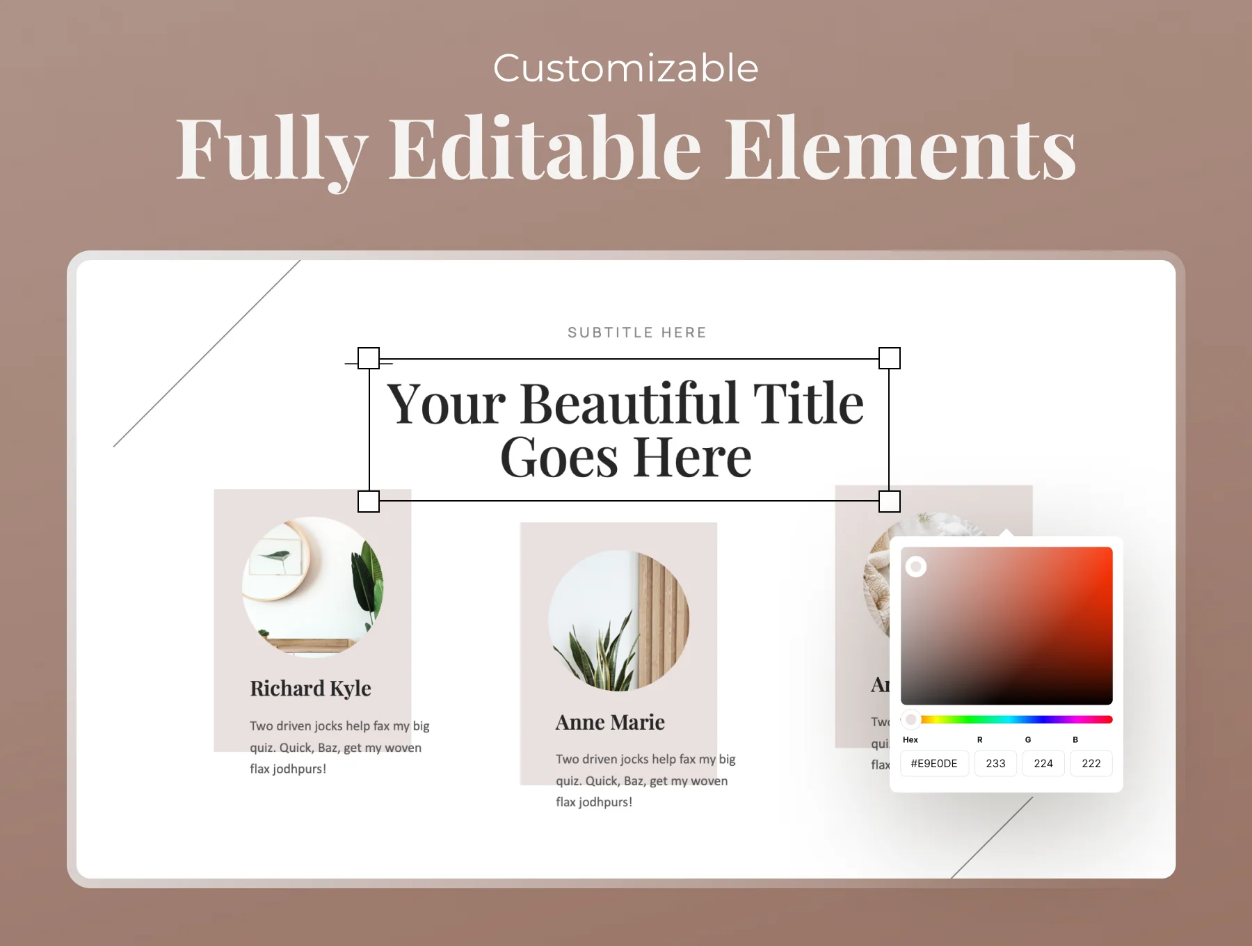 Aesthic - Aesthetic PowerPoint Presentation Template 5