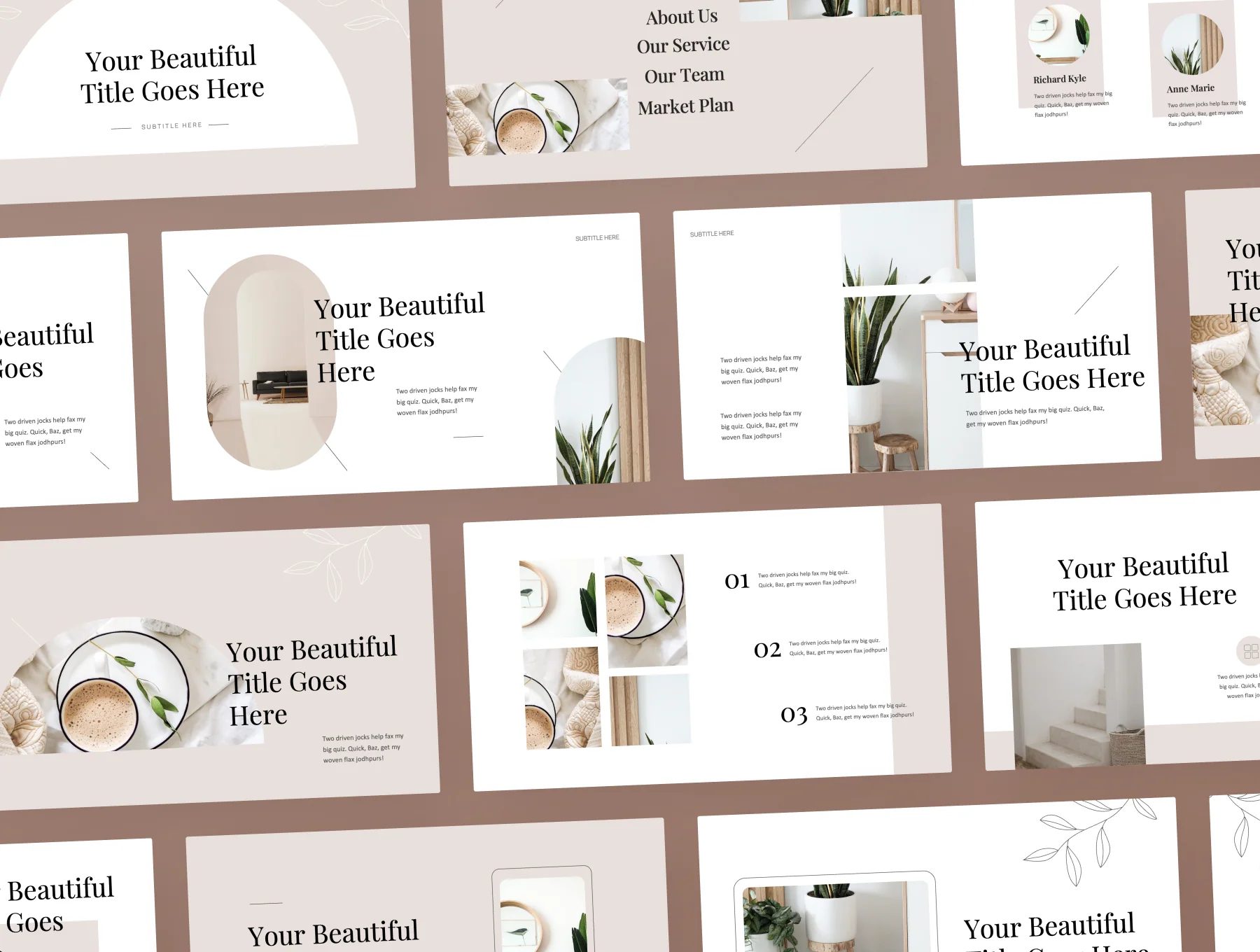 Aesthic - Aesthetic PowerPoint Presentation Template 7