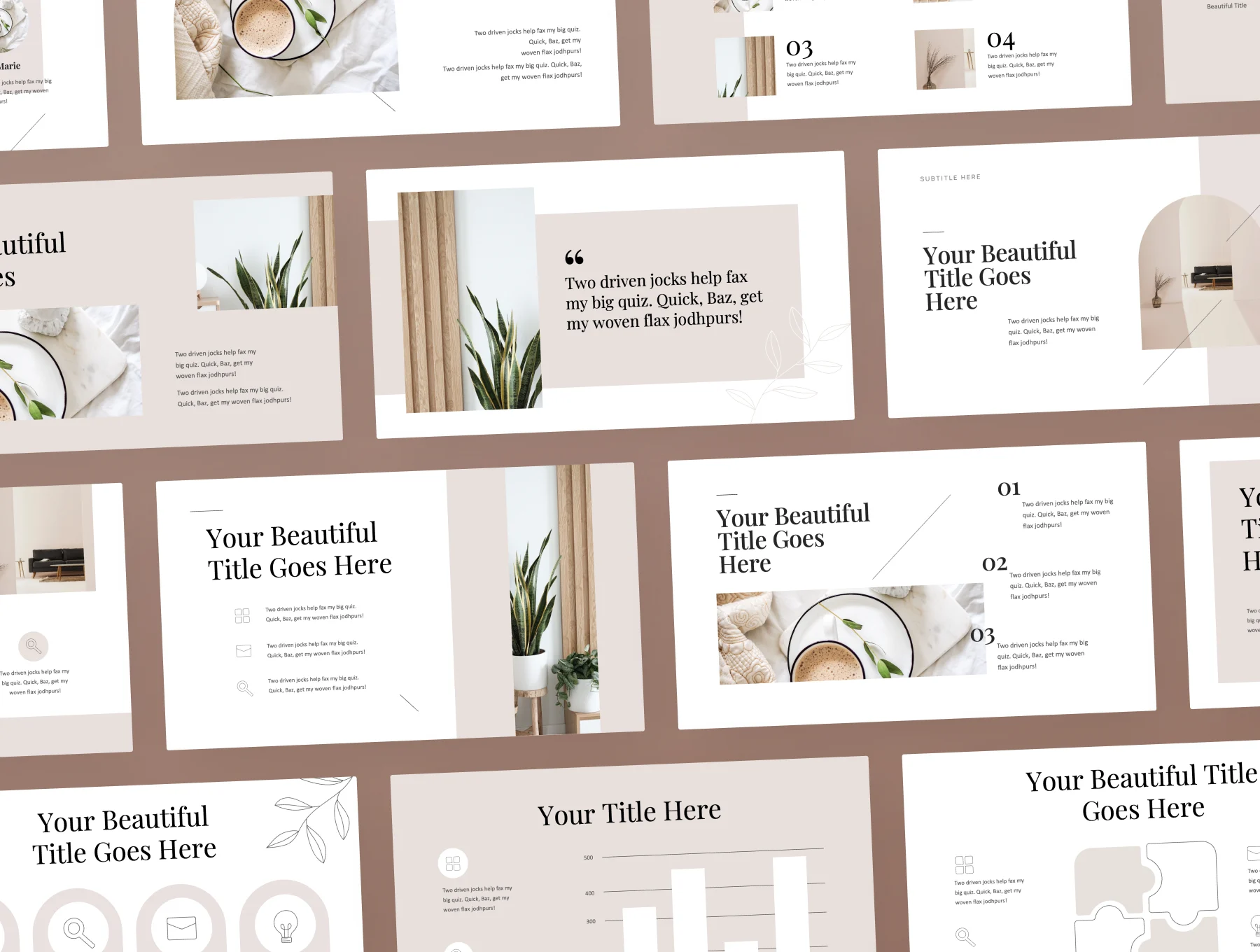 Aesthic - Aesthetic PowerPoint Presentation Template 8